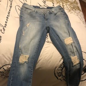 Torrid ripped jeans
